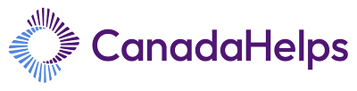 Canada Helps in purple text with a stylized purple and blue square to the left